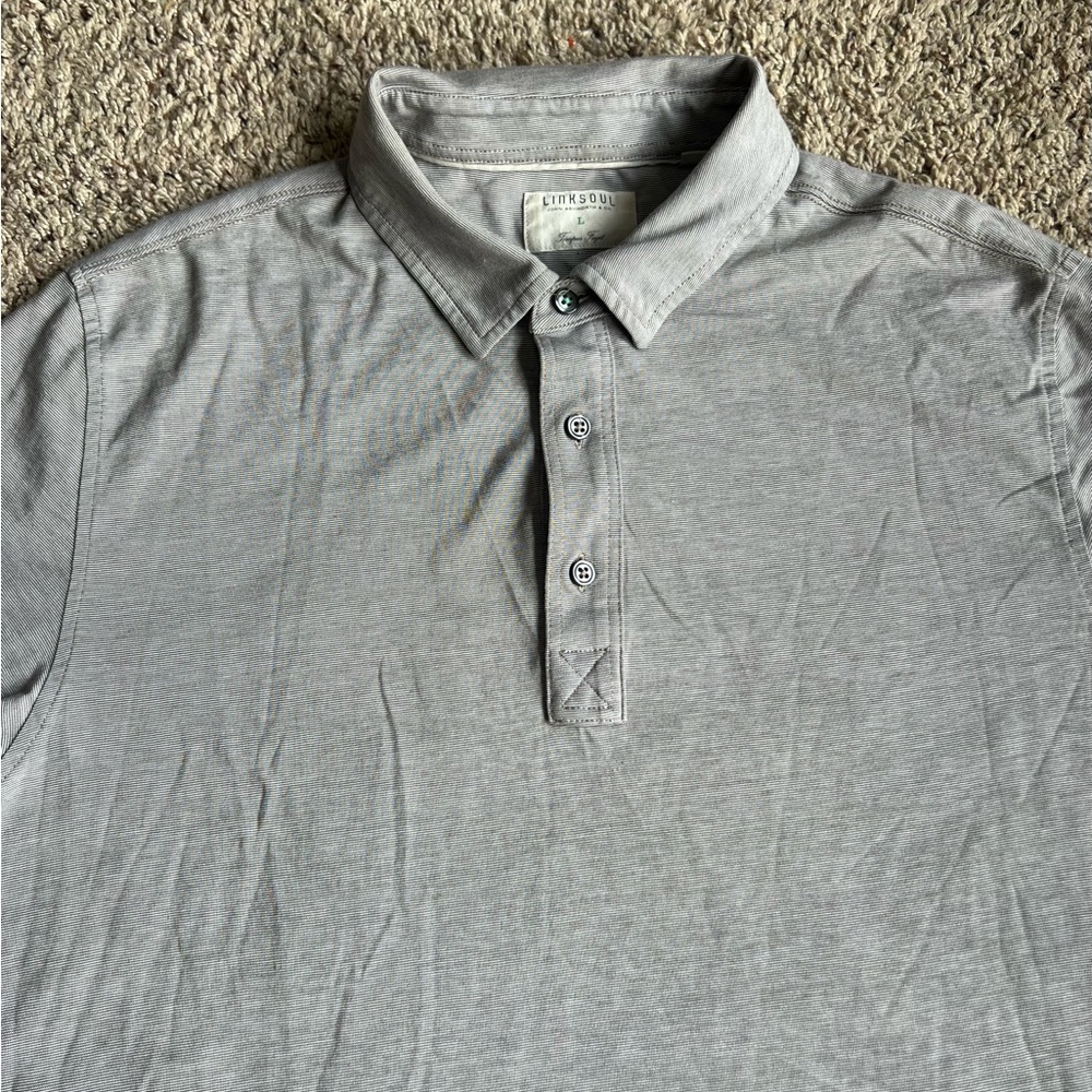 Linksoul Golf Polo Shirt Large Aviara Golf Club California
